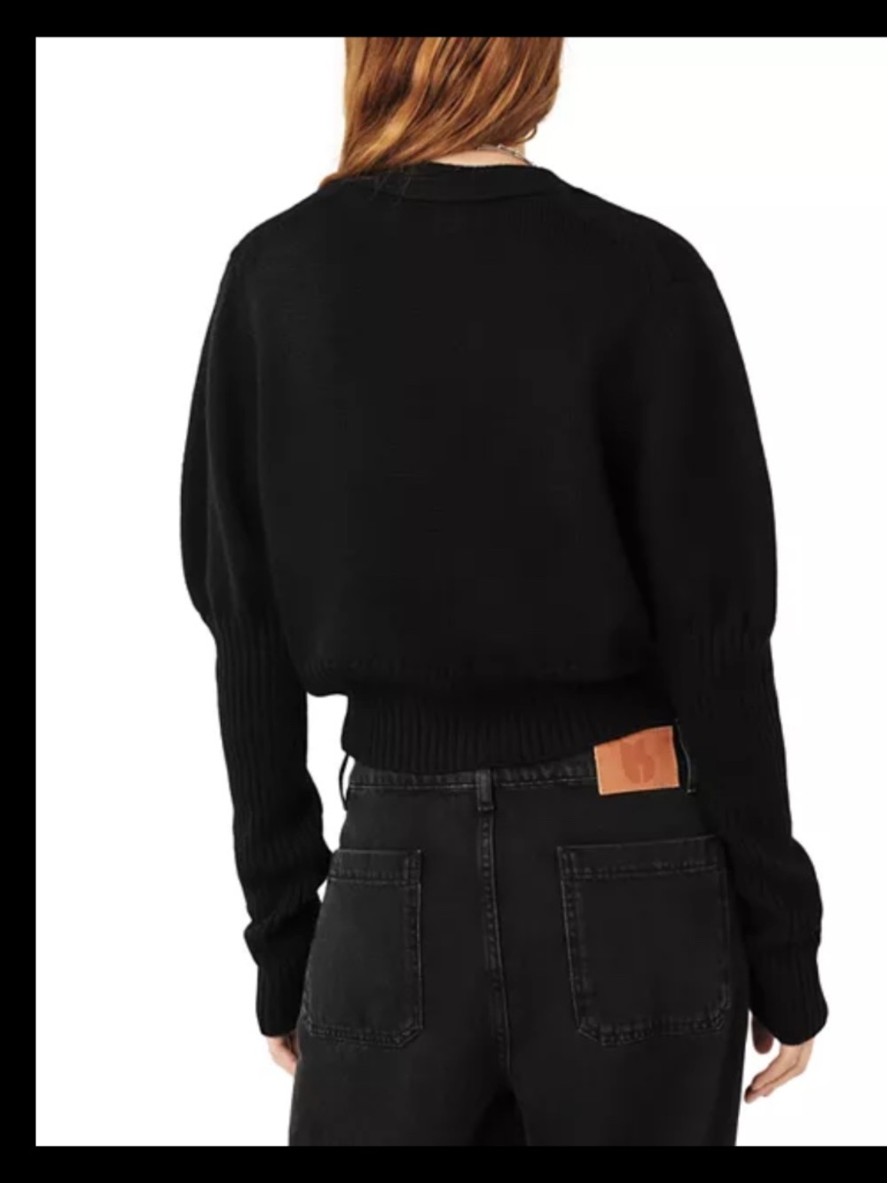 BA&SH Tanda Cropped Cardigan.100% wool - Picture 3 of 10